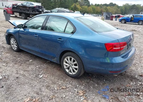 2015 Volkswagen Jetta 1.8T Se из США, поврежденный, VIN 3VWD17AJ5FM231865
